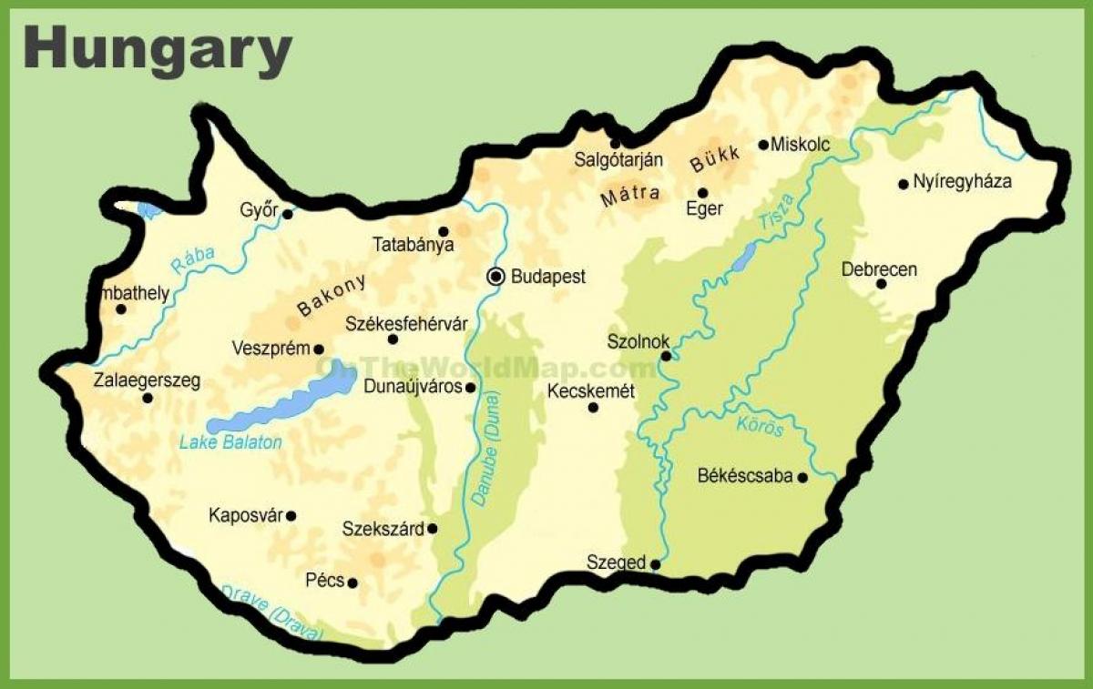 budapesta რუკა