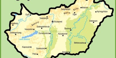 Budapesta რუკა
