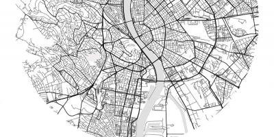 რუკა ბუდაპეშტის ქუჩის ხელოვნების